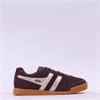 Gola Harrier Mirror Retro Gum Trainer - Cocoa Gold